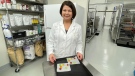 Jolene Ali, owner and founder of Gummy Nutrition Lab, says she's using local ingredients to make gummies that are good for you. (Amanda Anderson/CTV News Edmonton)