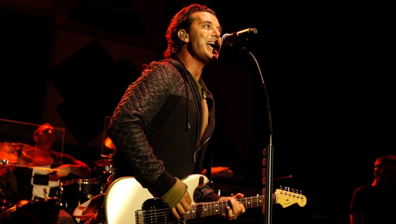 Gavin Rossdale performs during the Grammy Celebration Concert Tour presented by T-Mobile Sidekick in Los Angeles on Thursday, April 9, 2009. (AP Photo/Matt Sayles)