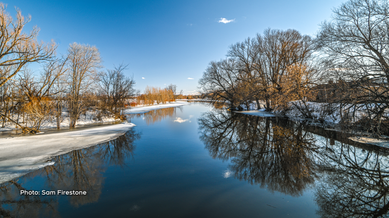 Reflections on The Jock in Early Spring (Sam Firestone/CTV Viewer)