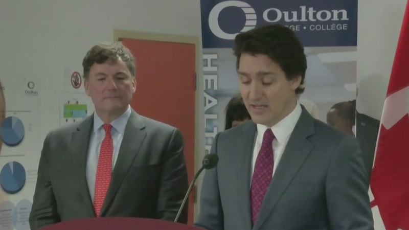 Trudeau announces dental plan in Moncton, N.B.