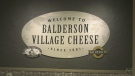 Balderson Village Cheese in Balderson, Ont. is reducing prices to help customers fight food inflation. (Dylan Dyson/CTV News Ottawa)