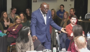 Northern College invited Alex Ihama, a bestselling author and diversity consultant, to speak about discrimination and racism, and how to address those issues in the workplace and society. (Photo from video)