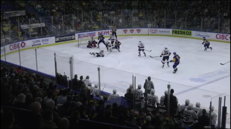 Competition has been heating up between the Saskatoon Blades and the Regina Pats. (CTV News)