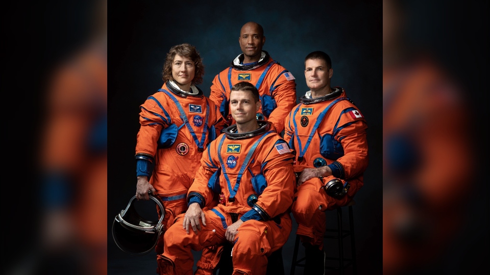 Artemis II astronauts