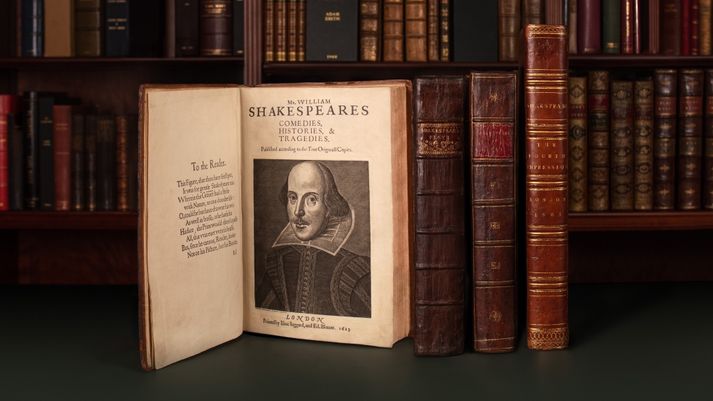 Rare editions of Shakespeare for sale