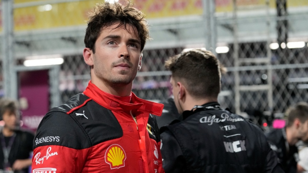 Ferrari driver Charles Leclerc of Monaco
