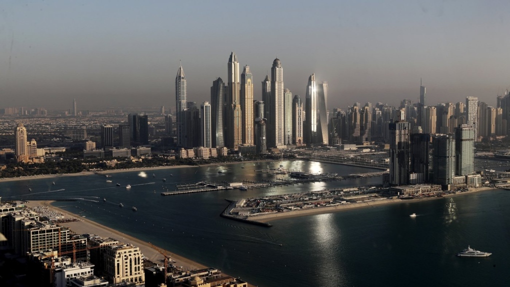 Dubai Luxury towers dominate the skyline 