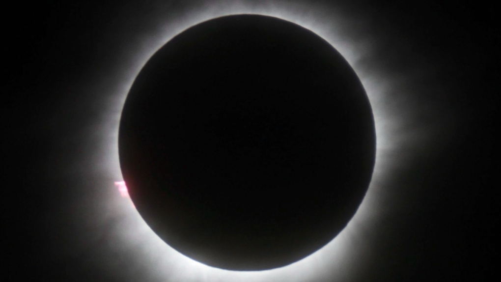 A total solar eclipse in Indonesia, 2016