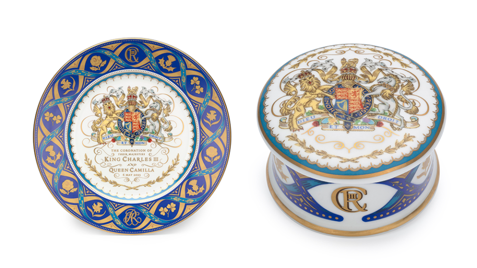 Dessert plate, pillbox, Royal Collection Trust