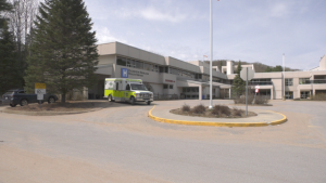 The emergency department at the hospital in Minden, Ont., is set to close its doors permanently. (CTV News/Christian D'Avino)