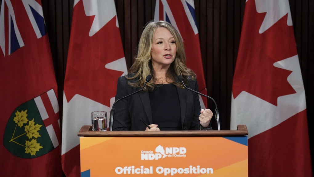 NDP Leader Marit Stiles
