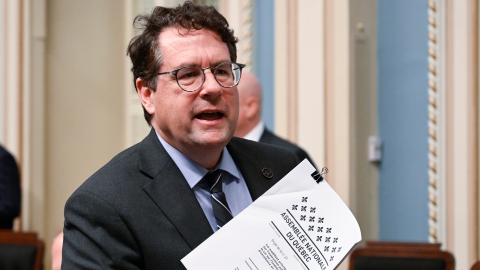 Quebec Education Minister Bernard Drainville