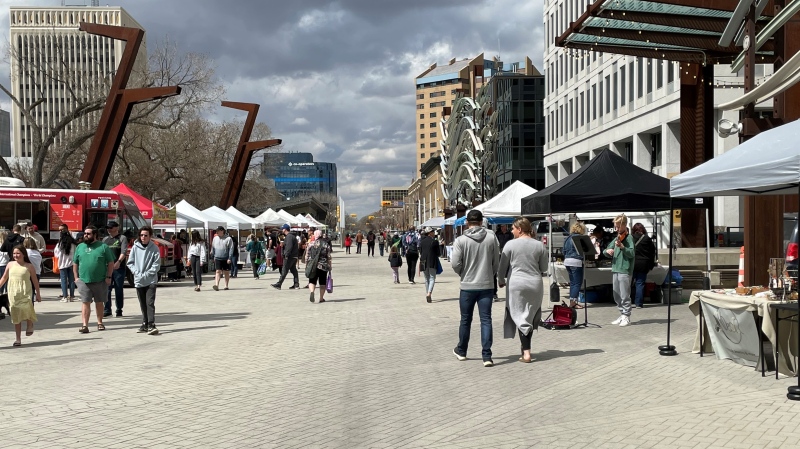 The Regina's Farmers' Market can be seen in this file photo. (Mick Favel/CTV News)