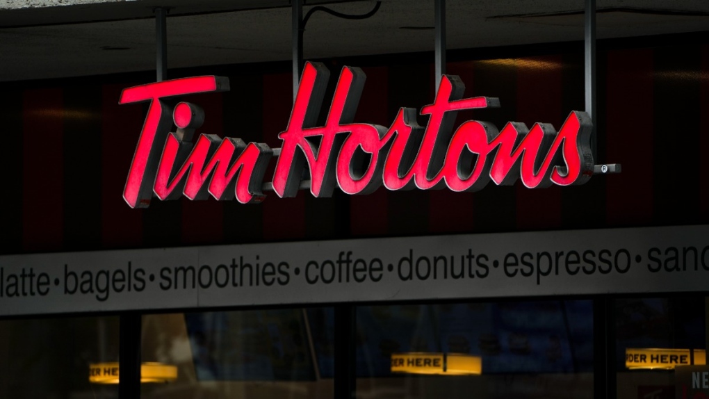 Tim Hortons signage in Ottawa