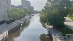 The Rideau Canal opens for the summer navigation season on Friday in 2023. (Josh Pringle/CTV News Ottawa)