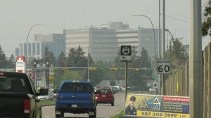 Smog blankets Alberta  