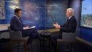 Special rapporteur David Johnston speaks with CTV National News' Chief News Anchor and Senior Editor Omar Sachedina on Tuesday, May 23, 2023. CTV News