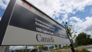 A sign for the Government of Canada's Communications Security Establishment (CSE) is seen outside their headquarters in the east end of Ottawa on July 23, 2015. THE CANADIAN PRESS/Sean Kilpatrick