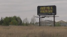 Abortion is Health Care Signs Inc., Megan Johnston said that the billboard near Yorkton is focused on raising awareness of Bill C-311 introduced by Yorkton-Melville Conservative MP Cathay Wagantall. (Brady Lang/CTV News)