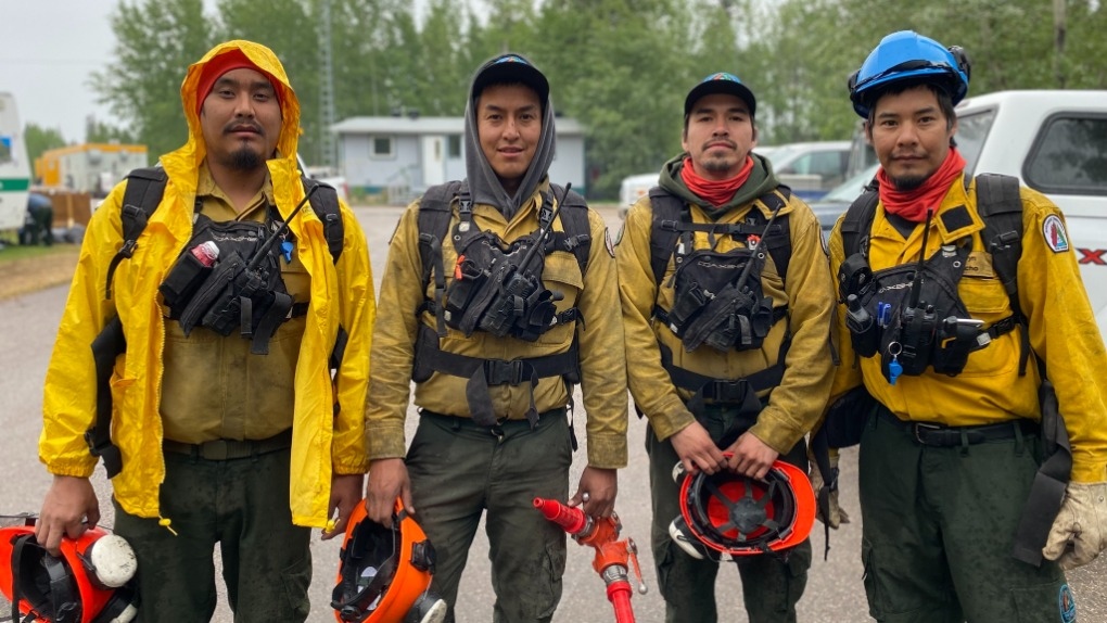 Crews from the Government of the NWT