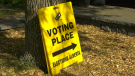 File photo of voting place in Alberta. (CTV News Edmonton)