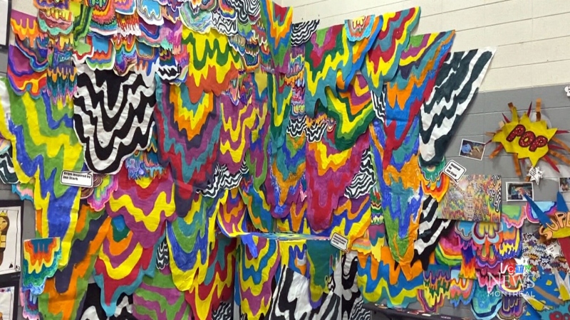Elementary school art expo shows off talent