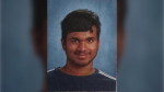 16-year-old Inuka Gunathilaka was last seen Wednesday morning in the Fort Richmond area of the city. (Supplied: Winnipeg Police Service)
