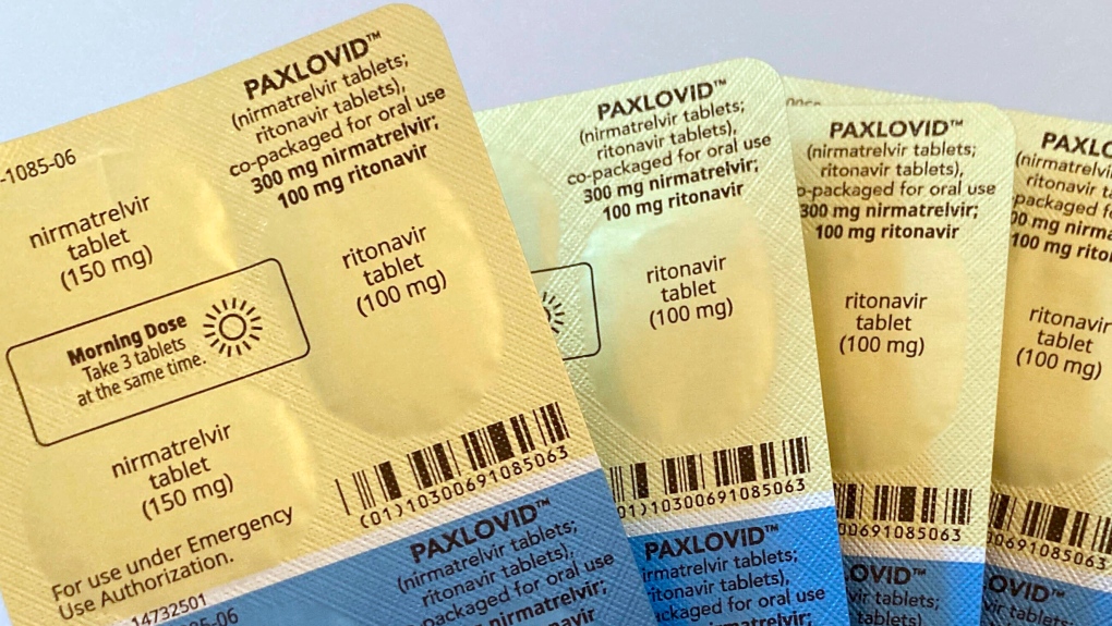 Paxlovid packs