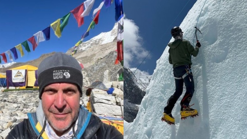 Photos posted on the Instagram of Pieter Swart show the 64-year-old on his journey to the summit of Mount Evert. The Vancouver anesthesiologist died before he could reach the top, his friends and colleagues confirmed on May 25, 2023. 