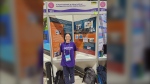 Saskatoon student Yurui Qin received accolades at the Canada Youth Science Fair in Edmonton. (https://www.facebook.com/SaskatoonRegionalScienceFair)