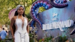 Halle Bailey upon arrival for the premiere of The Little Mermaid, in London, Monday, May 15, 2023. (Photo by Alberto Pezzali/Invision/AP)