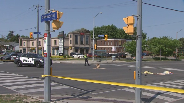 Toronto police are investigating after a motorcycle and another vehicle collided near Markham Road and Lawrence Avenue East.