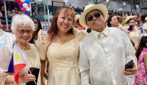 The Filipino community was one of approximately 30 countries represented at the 51st annual Timmins Multicultural Festival, hosted at the McIntyre Community Centre in the arena. (Lydia Chubak/CTV News)