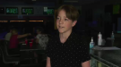 Jake Sippel, 15, of Stratford hosts an annual bowling fundraiser for Ronald McDonald House. (Karis Mapp/CTV Kitchener) (May 28, 2023)