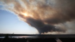 Thick plumes of heavy smoke fill the Halifax sky as an out-of-control fire in a suburban community quickly spread, engulfing multiple homes and forcing the evacuation of local residents on Sunday May 28, 2023.
THE CANADIAN PRESS/Kelly Clark