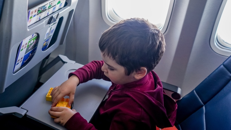 Katrina Epp is sharing just some of her tips on how to travel with children on a plane. (Oleksandr Pidvalnyi/ Pexels)