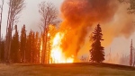 Wildfires burning across Canada