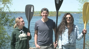 With the arrival of warm weather, the Explore the North crew hits the water on Whitewater Lake in the Azilda area of Greater Sudbury. (CTV Northern Ontario)