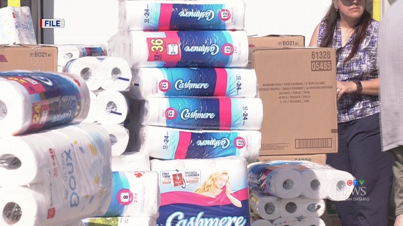 22K rolls of toilet paper collect in North Bay
