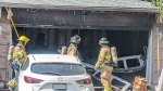 A fire at 24 Hart Cr. in London, Ont. claimed the life of a pet cat and caused $200,000 in damage on May 29, 2023. (Joel Merritt/CTV News London)