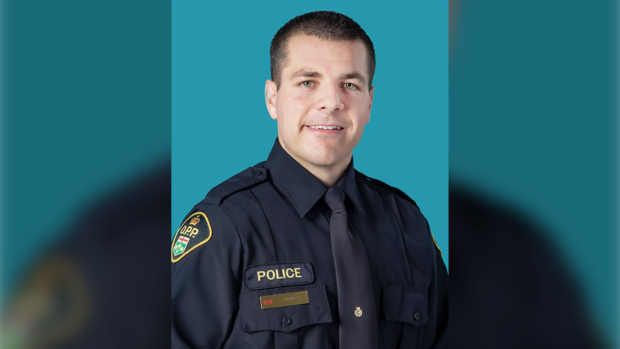 Det. Const. Steven Tourangeau was killed in a collision involving an unmarked cruiser and school bus on May 29, 2023. (OPP)