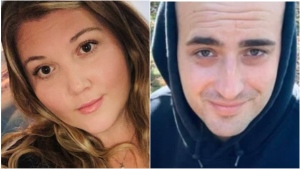 27-year-old Carissa MacDonald (left) and 28-year-old Aaron Stone of Hamilton have been identified as the victims of a deadly shooting in Stoney Creek, Ont. (Hamilton Police Service)