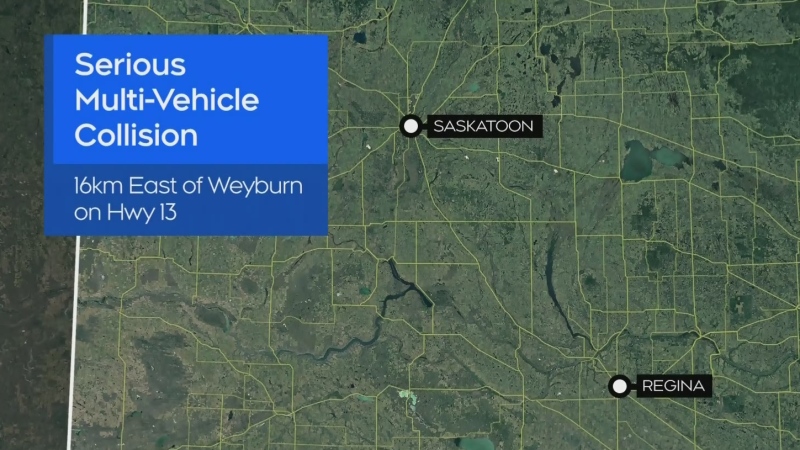 RCMP investigating multi-vehicle collision