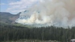 Vancouver Island wildfire explodes in size