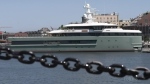The Anawa superyacht is pictured in Victoria. May 30, 2023. (CTV News)
