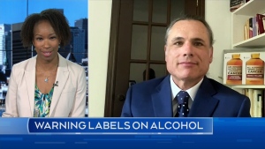 Que. senator’s fight for alcohol health warnings