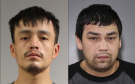 Warrants have been issued for the arrests of Terry McDonald (left) and Joseph Gregory (right) by the Surrey RCMP.