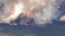 The Donnie Creek wildfire. Courtesy: BCWS.