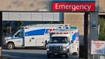 Paramedics are seen at the Dartmouth General Hospital in Dartmouth, N.S. on July 4, 2013.THE CANADIAN PRESS/Andrew Vaughan
