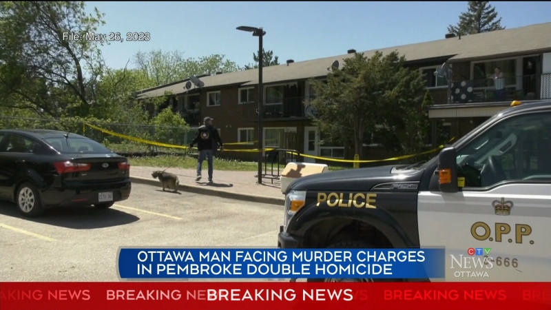 Ottawa man arrested in Pembroke double murders